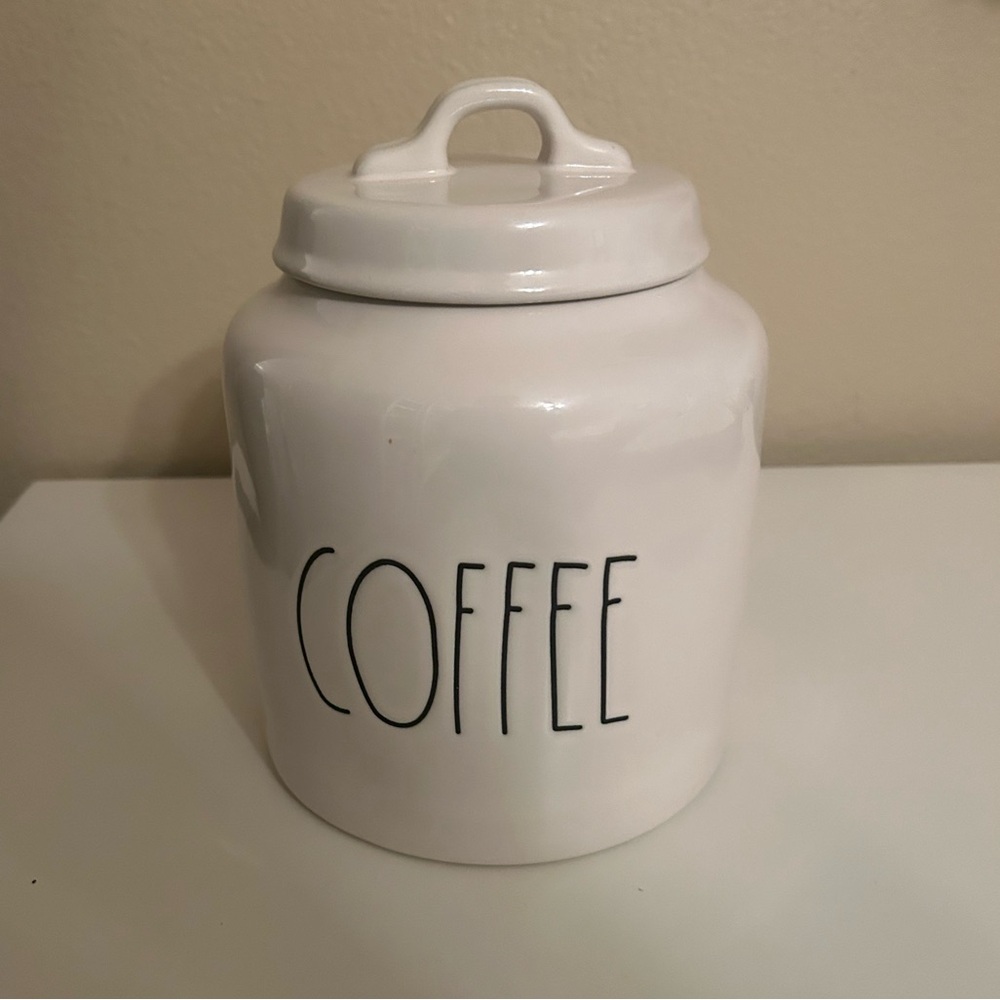 Rae Dunn coffee jar